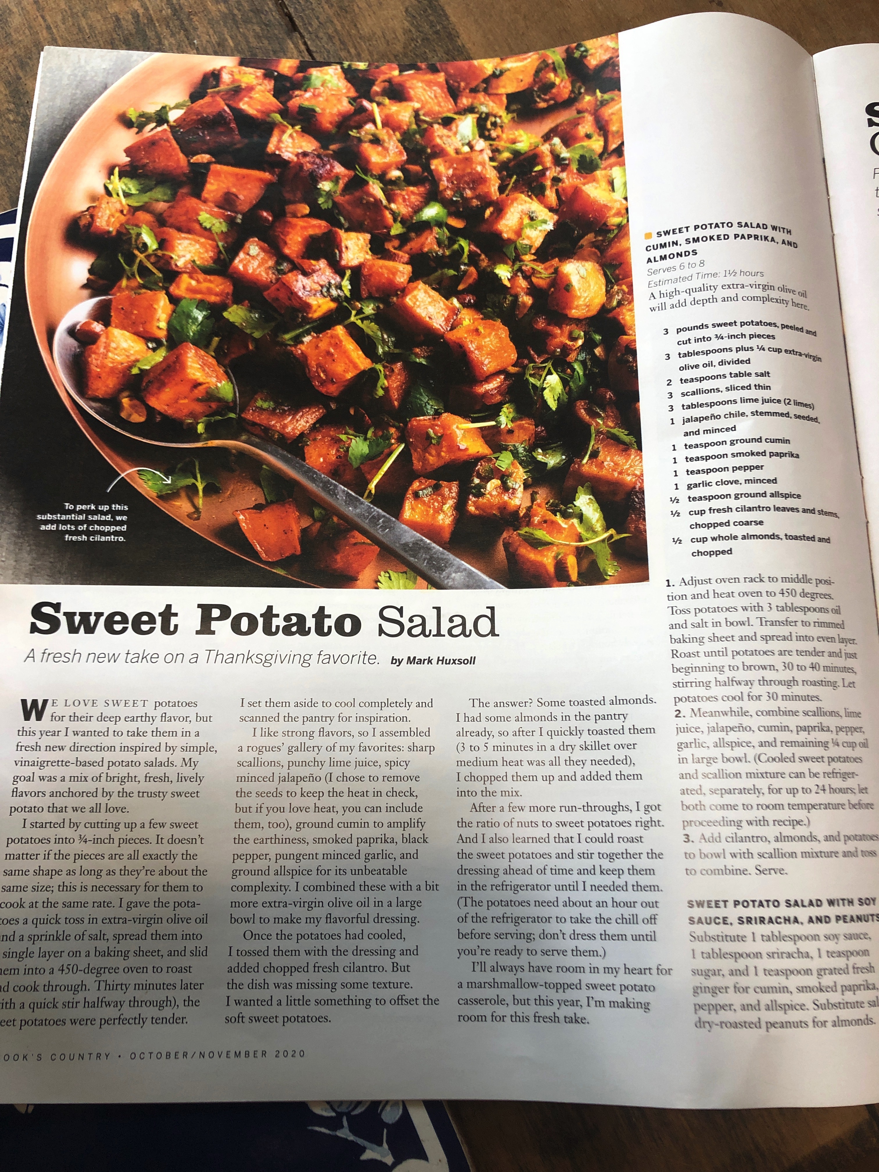 Sweet Potato Salad